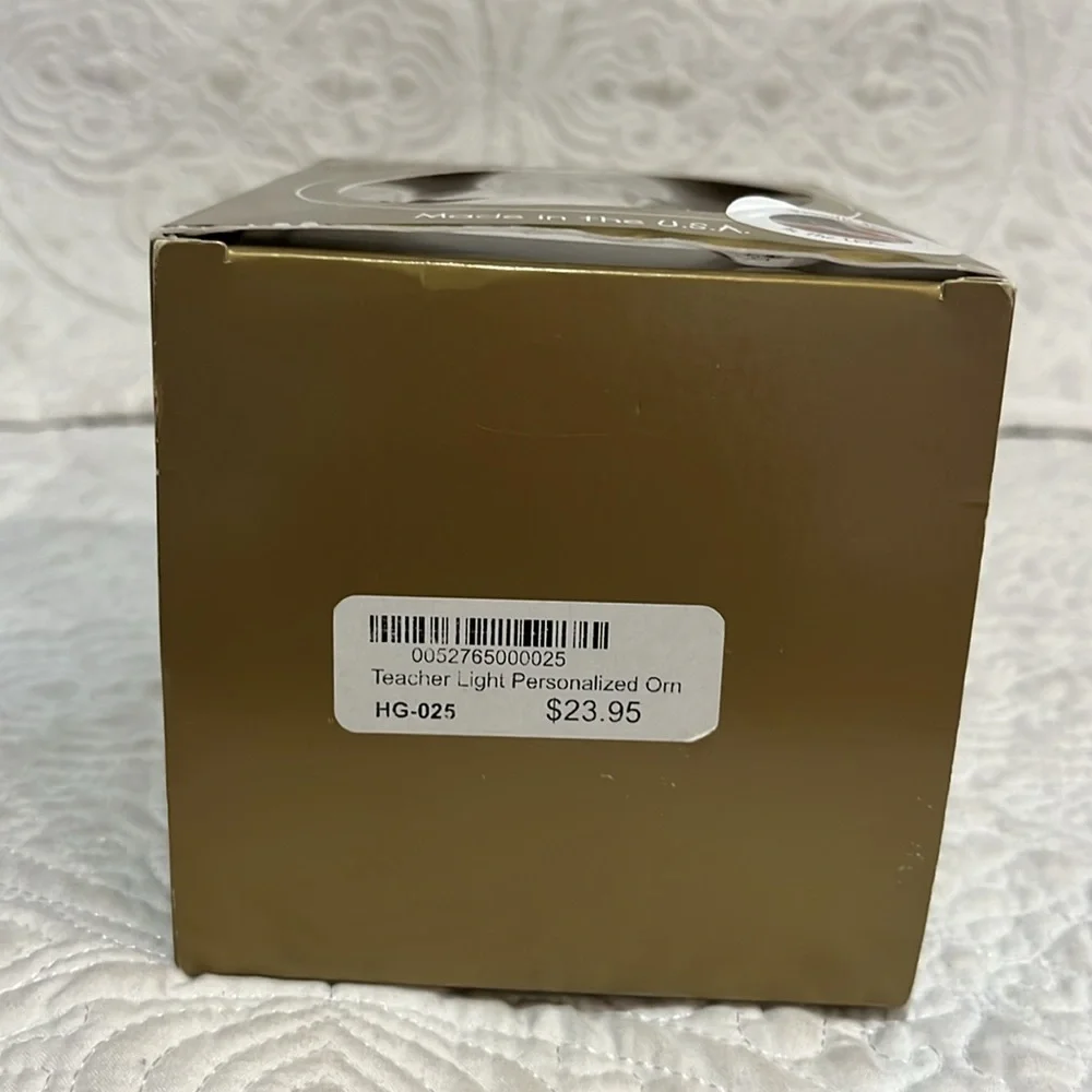 Teacher‎ Swarovski ornament, NWT
